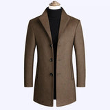 Mountainskin Mens' Autumn/Winter Wool Blends Coats