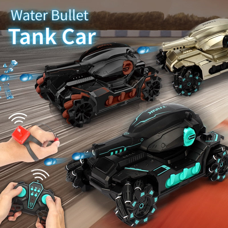 2.4G RC Car Toy 4WD Water Bomb Tank RC Toy