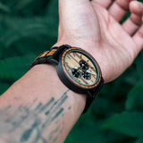 Custom Chrono Wood Watch