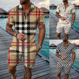 Summer Plaid Patchwork Sets