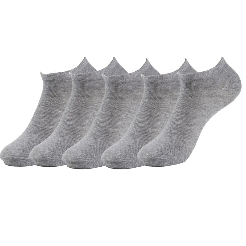 5 Pairs/Lot Low Cut Men Socks For Men & Women