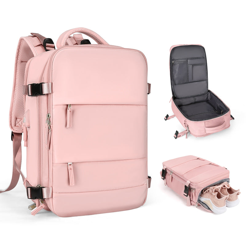 Unisex Travel Companion-Versatile Carry-On Backpack with TSA Approval for Laptops. Ideal for Travel