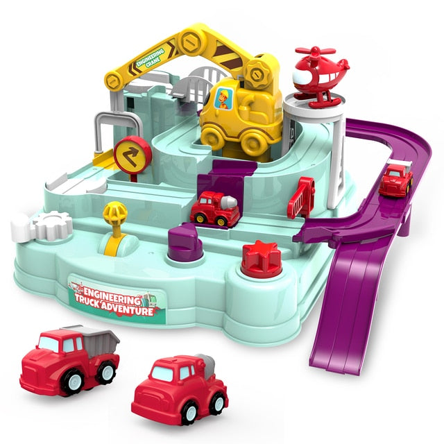 Educational Car Race Track Toy