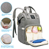 Large Size Diaper Backpack Waterproof Maternity Bag with USB Interface