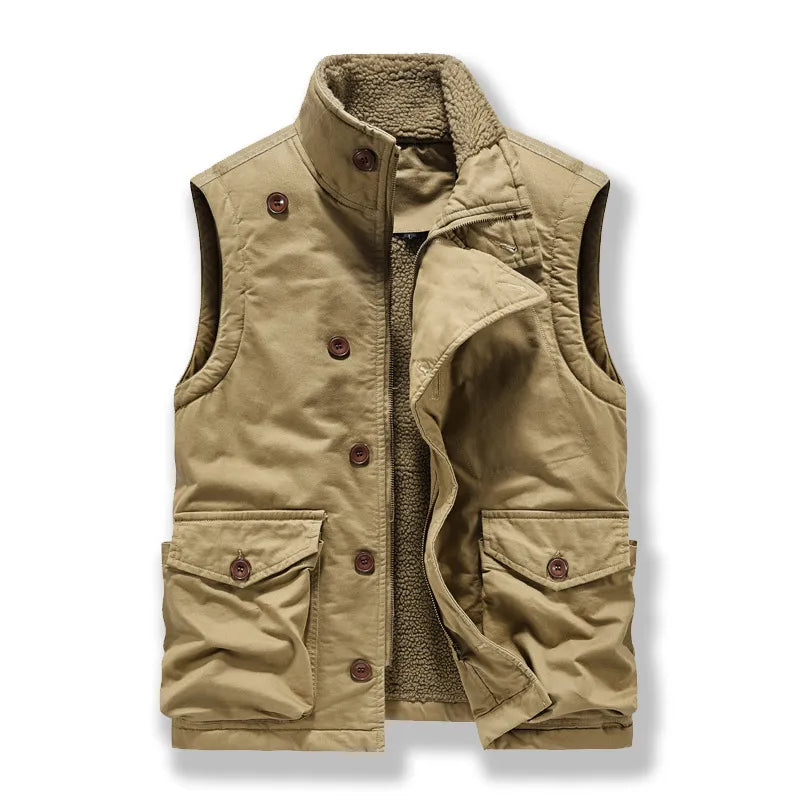 Autumn Military Vest