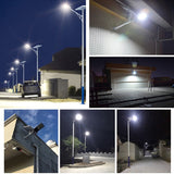 Super Bright Split Solar Street Light Waterproof LED Solar Street Light Backyard Street Lamps