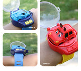 Cartoon Mini Remote Control Car Watch Toys