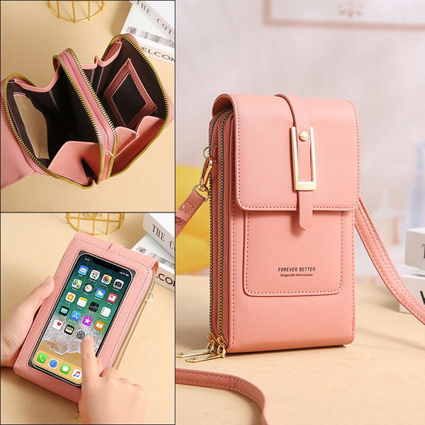 Designer Brand Mini Women Shoulder Bags PU Leather Phone Crossbody Bag