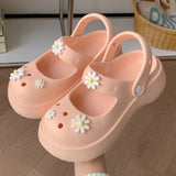 Mary Jane Flower Shoes