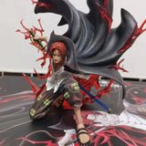 35cm One Piece Figure Chronicle Master Stars Plece Squatting The Shanks Action Figure