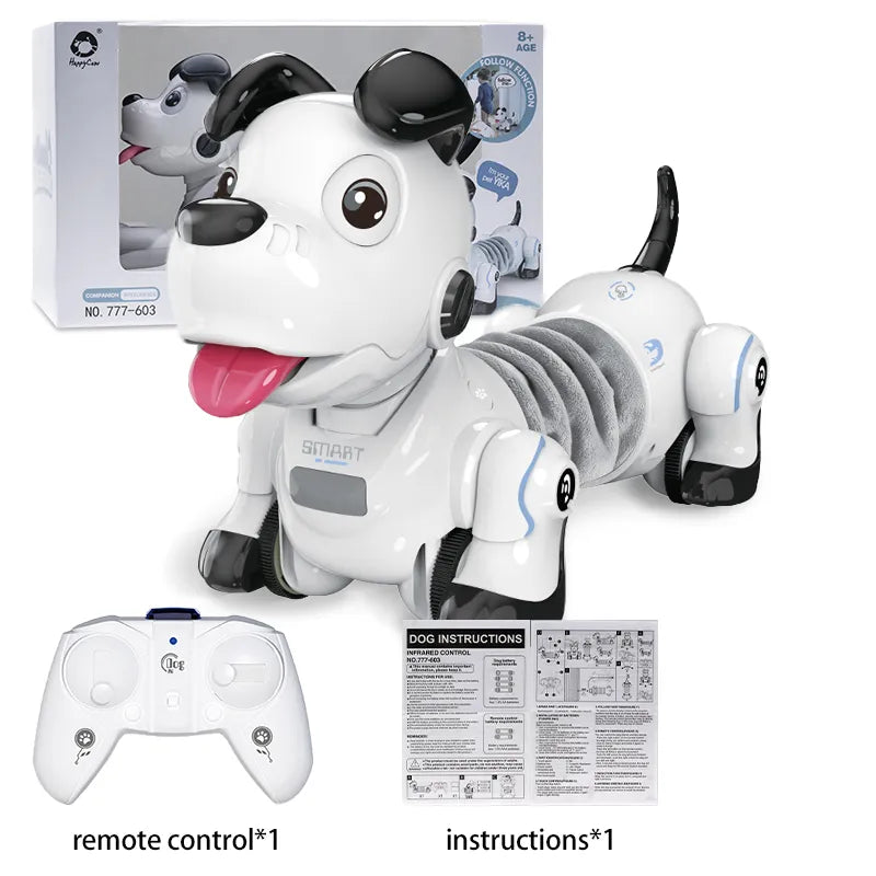 OleOle Smart Robot Stunt Dog with Remote - Fun & Educational Toy for Kids (3+ Years)