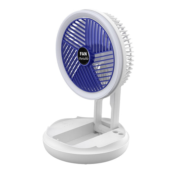 Cool Breeze USB Charging Foldable Wall Mount 4 Speed Table Fan