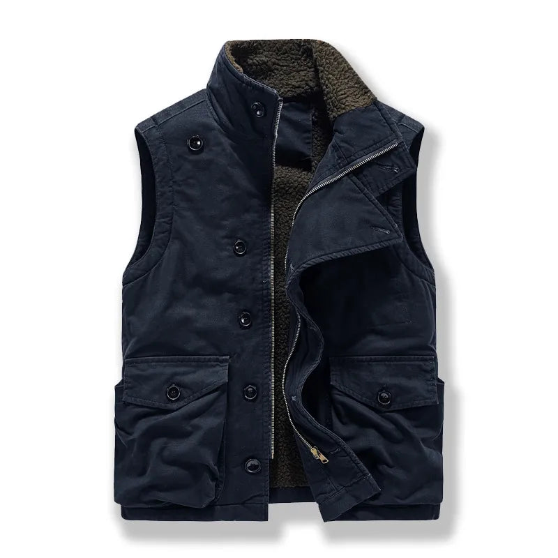 Autumn Military Vest