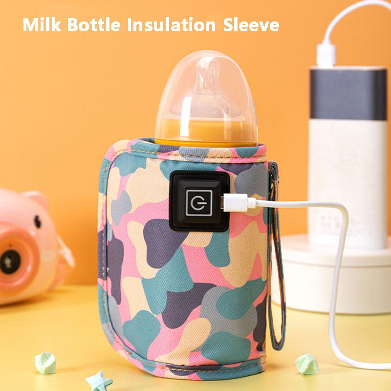 USB Milk Water Warmer Travel Stroller