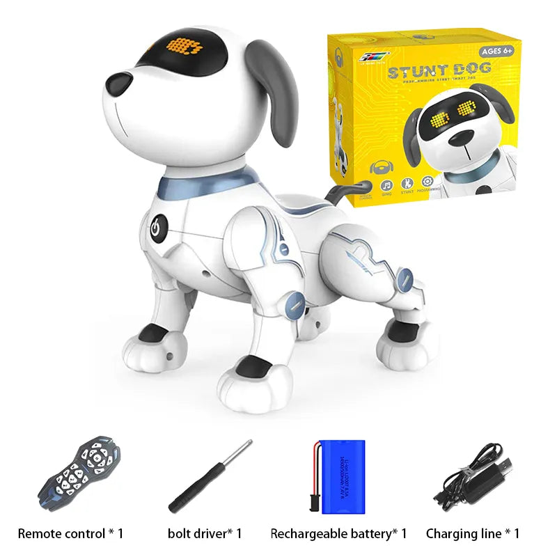 OleOle Smart Robot Stunt Dog with Remote - Fun & Educational Toy for Kids (3+ Years)