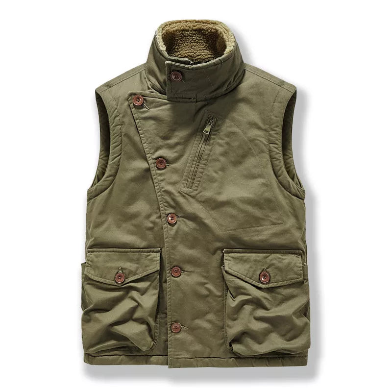 Autumn Military Vest