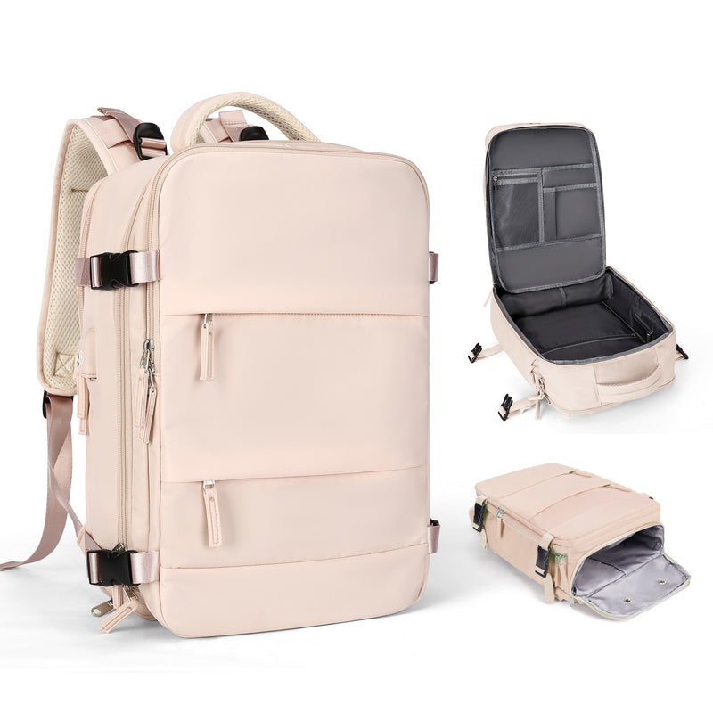 Unisex Travel Companion-Versatile Carry-On Backpack with TSA Approval for Laptops. Ideal for Travel