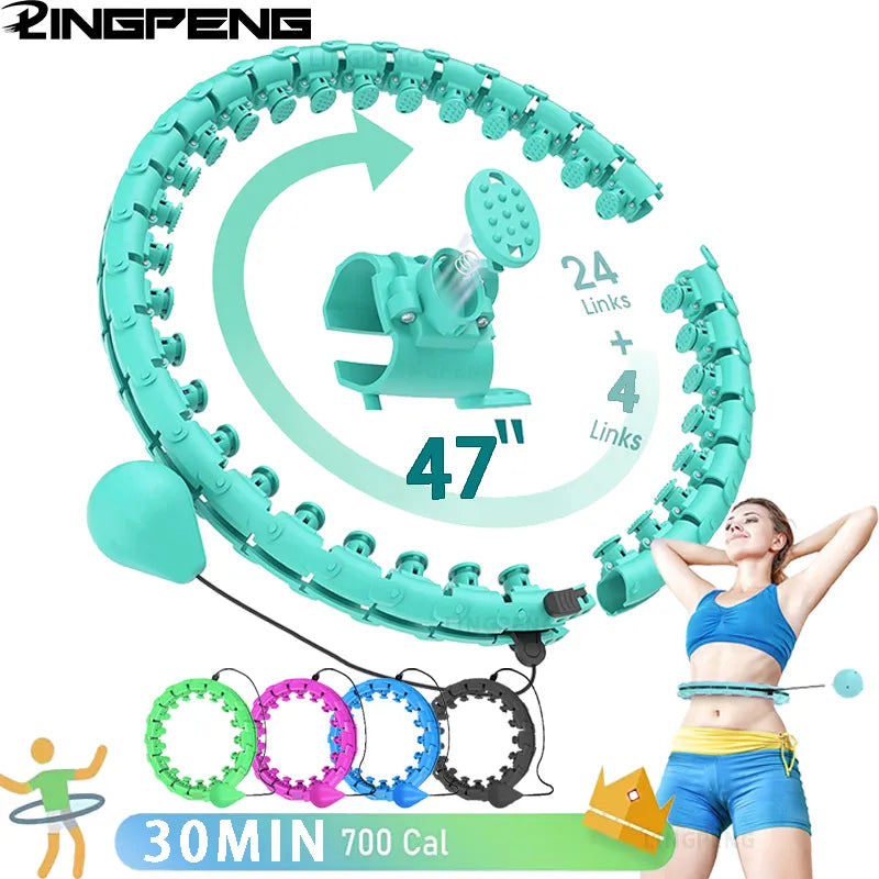 Sports Hoop Waist Belly Slimming Fitness Equipment Body Building