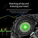 LIGE Watch 360 AMOLED HD Screen For Men Smart Bluetooth Calling