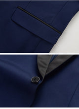 3-Piece Slim-Fit Tuxedo Suit