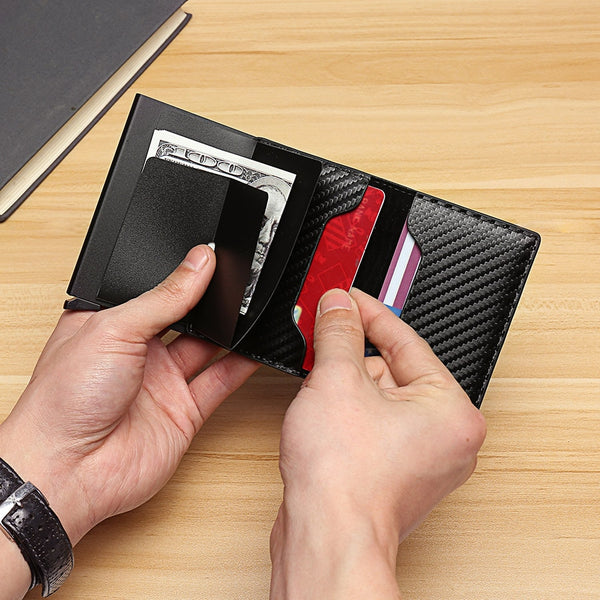 Slim Mini Anti Blocking RFID Wallets