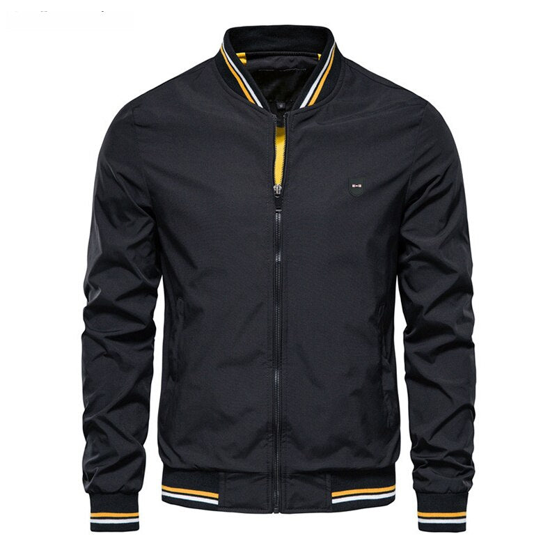 Serige Park Men Jackets Fashion Zipper Jacket Coat