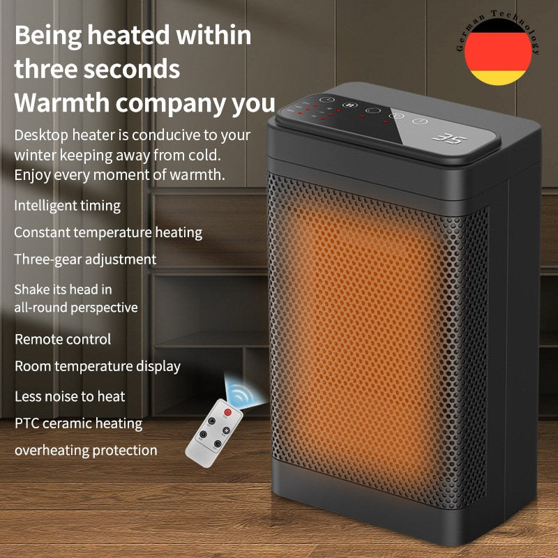 Portable Electric Space Heater 1500W