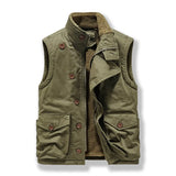 Autumn Military Vest