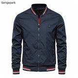 Serige Park Men Jackets Fashion Zipper Jacket Coat