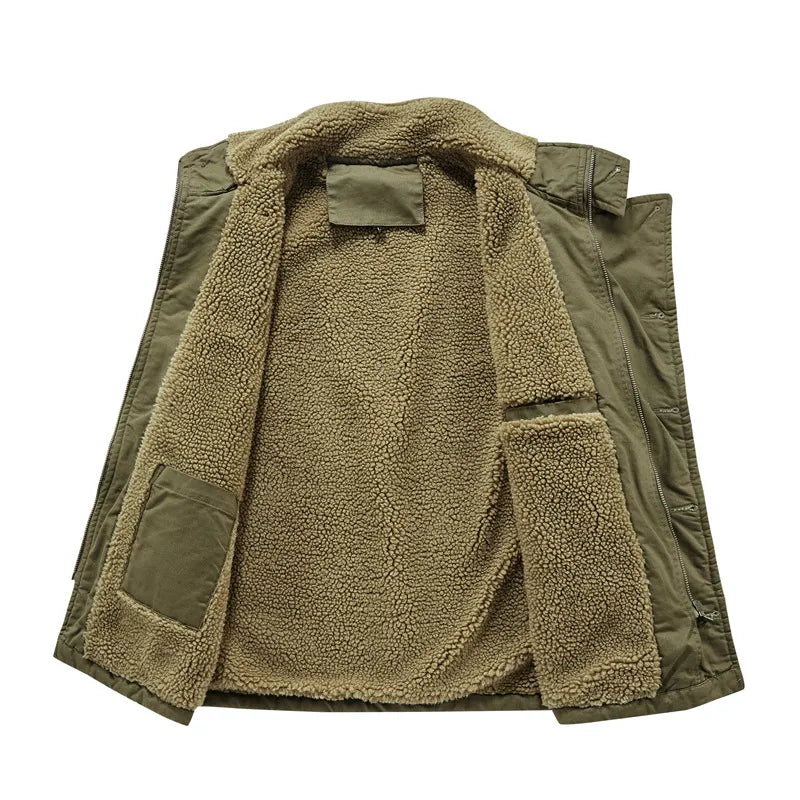 Autumn Military Vest