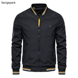 Serige Park Men Jackets Fashion Zipper Jacket Coat