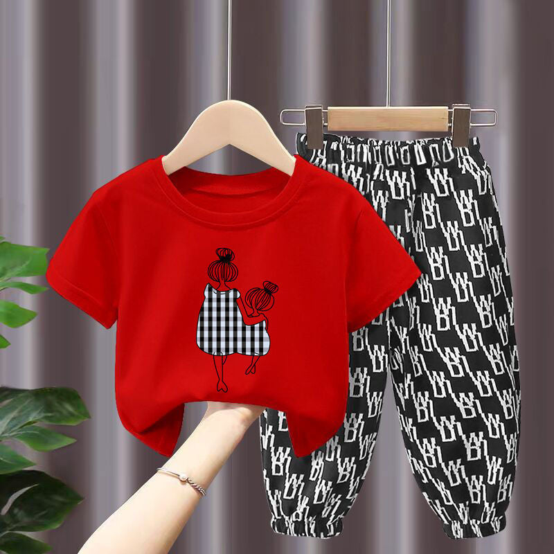 Children Clothing Girls Mother Kids Toddler Clothes Cute Fashion