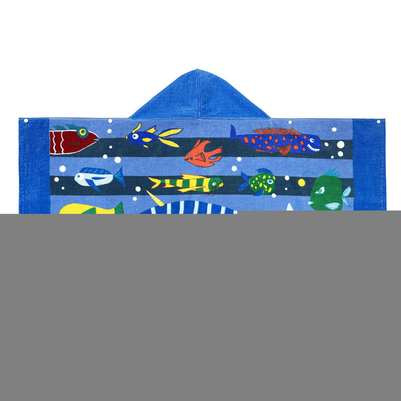 Children's Wearable Beach Towel Cotton Hooded