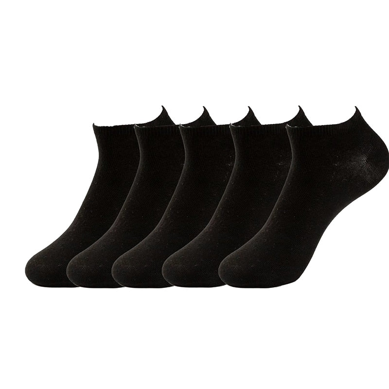 5 Pairs/Lot Low Cut Men Socks For Men & Women