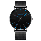 Minimalist Men's Fashion Ultra Thin Quartz Watches