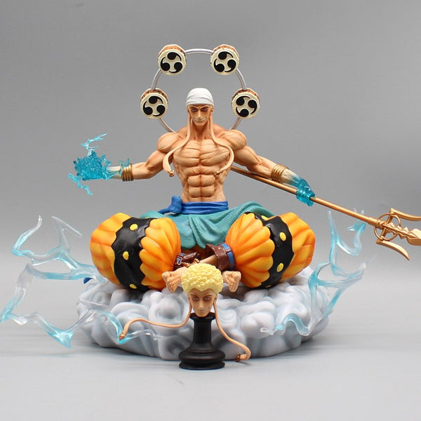 23 cm Anime Thor Enel God Sky Peia Enel Action Figure