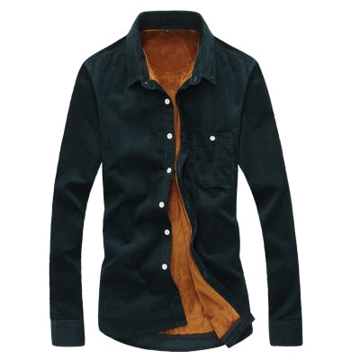 Autumn Men's Jacket Corduroy Casual Jacket Men's Wear