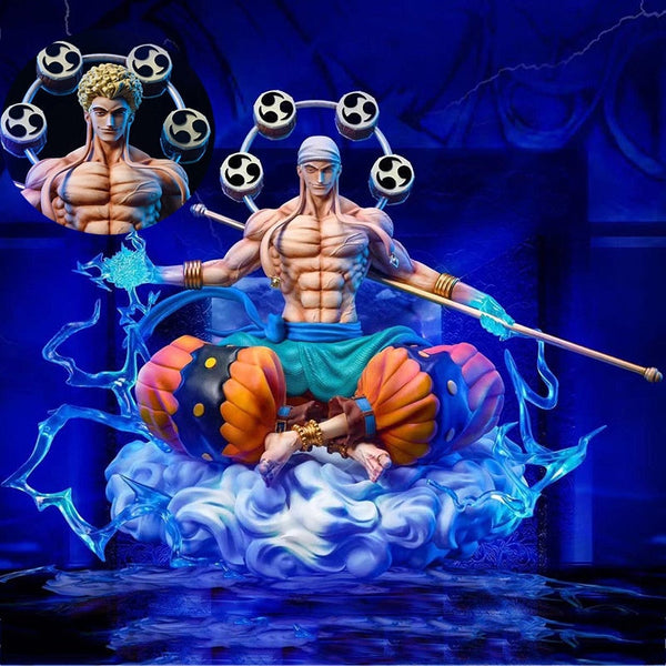 23 cm Anime Thor Enel God Sky Peia Enel Action Figure