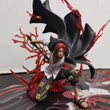 35cm One Piece Figure Chronicle Master Stars Plece Squatting The Shanks Action Figure