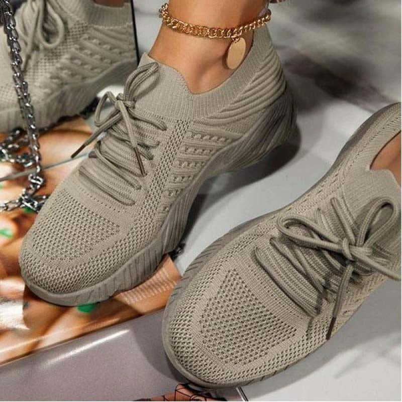 Women Sneakers Mesh Breathable Casual Flats