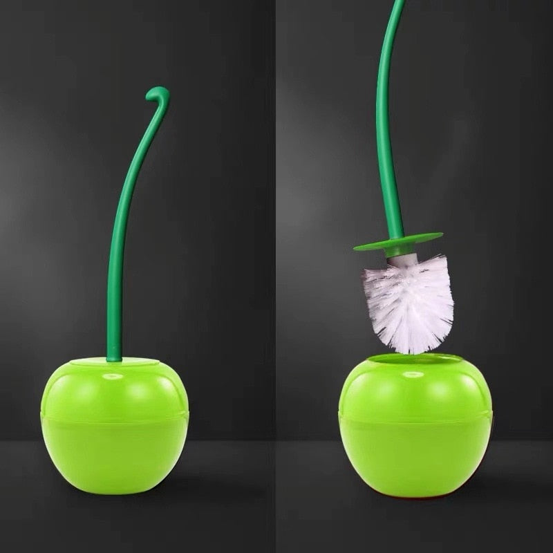 Miscomart™ Cherry Shape Toilet Brush Holder Set