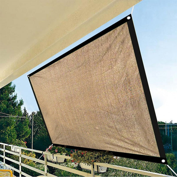 Outdoor Patio Sun Shade Sail Rectangle Garden Sunshade Net  Garden Balcony