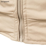 Serige Park Men Jackets Fashion Zipper Jacket Coat