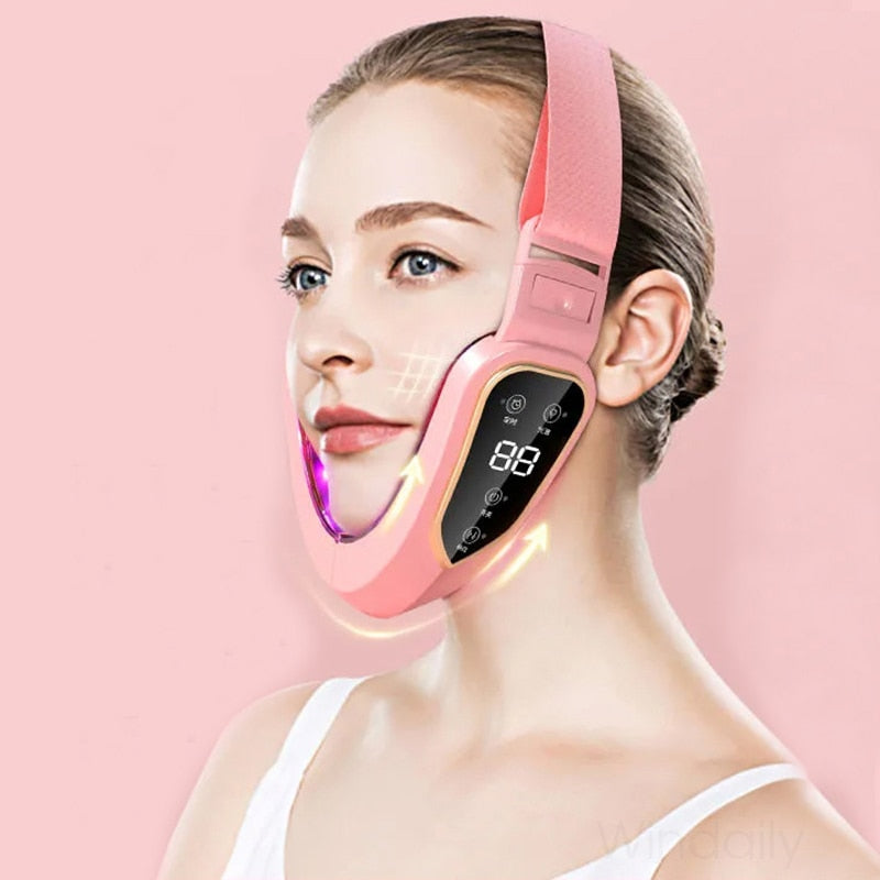 Facial Lifting Device | LED Photon Therapy Facial Slimming Belt