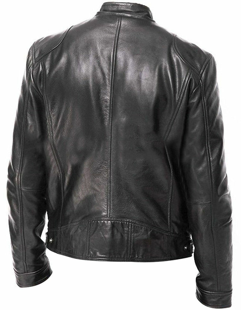 2023 Fashion Mens Leather Jacket