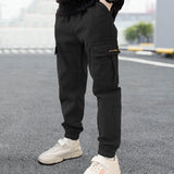 2023 Thick Boys Pants Casual Long Style Trousers For Kids 3- 10 Years