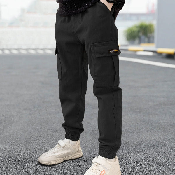 2023 Thick Boys Pants Casual Long Style Trousers For Kids 3- 10 Years