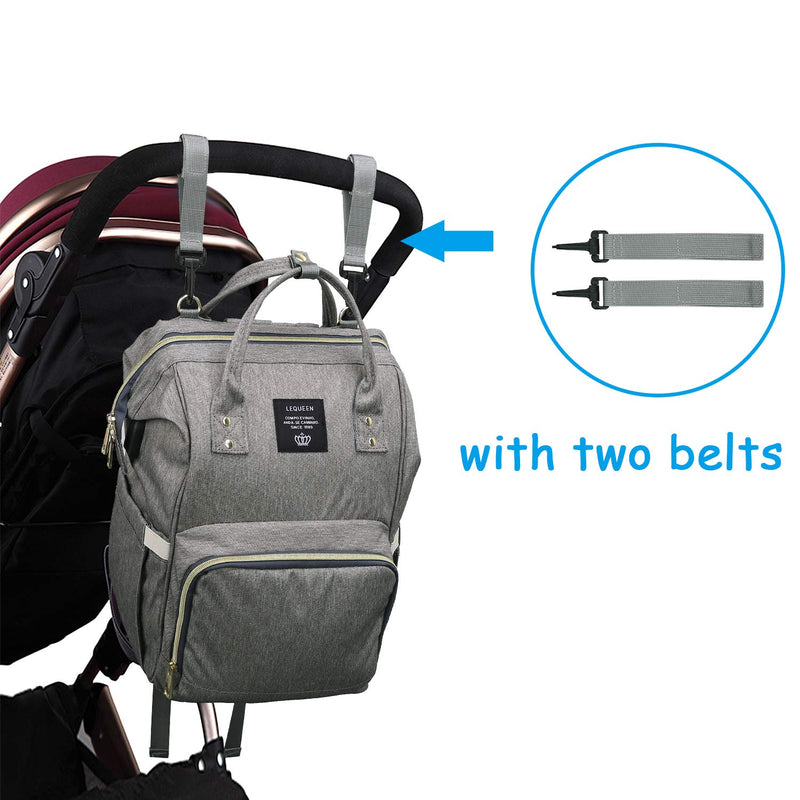 Large Size Diaper Backpack Waterproof Maternity Bag with USB Interface