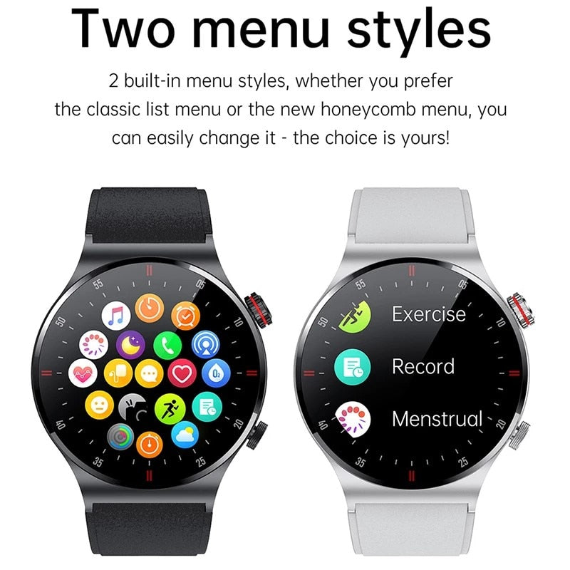 ECG+PPG Call Smart Watch NFC Waterproof For Android