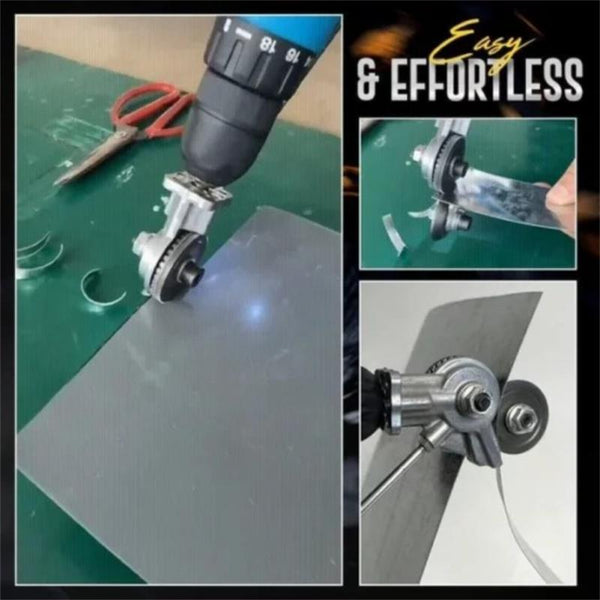 Electric Drill™ Plate Cutter